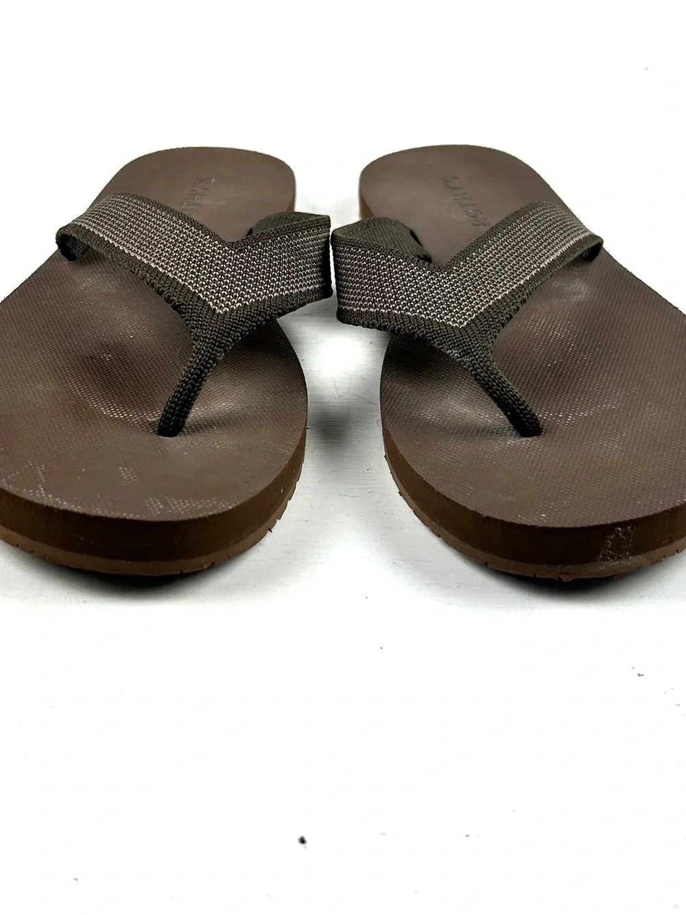 Rothys The Men’s Flip Flop Size 9 Beach Summer Brown